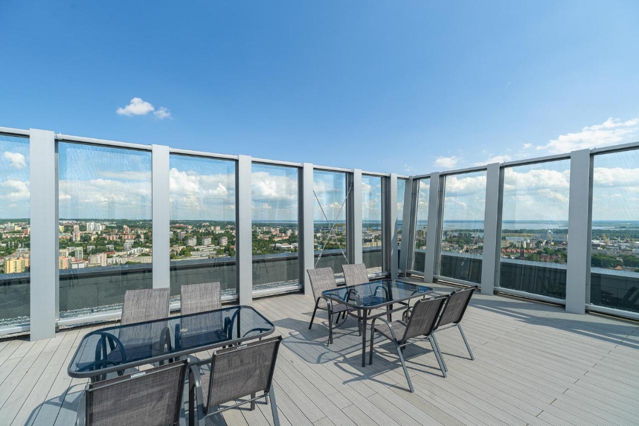 Comfy Apartments 4-5Th Floor Hanza Tower - Sauna & Pool Щецин Экстерьер фото