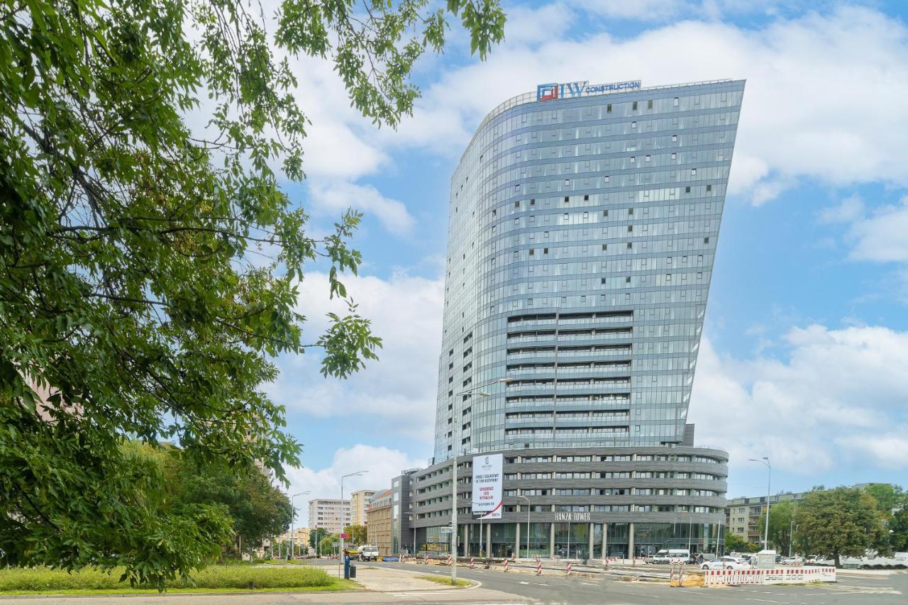 Comfy Apartments 4-5Th Floor Hanza Tower - Sauna & Pool Щецин Экстерьер фото