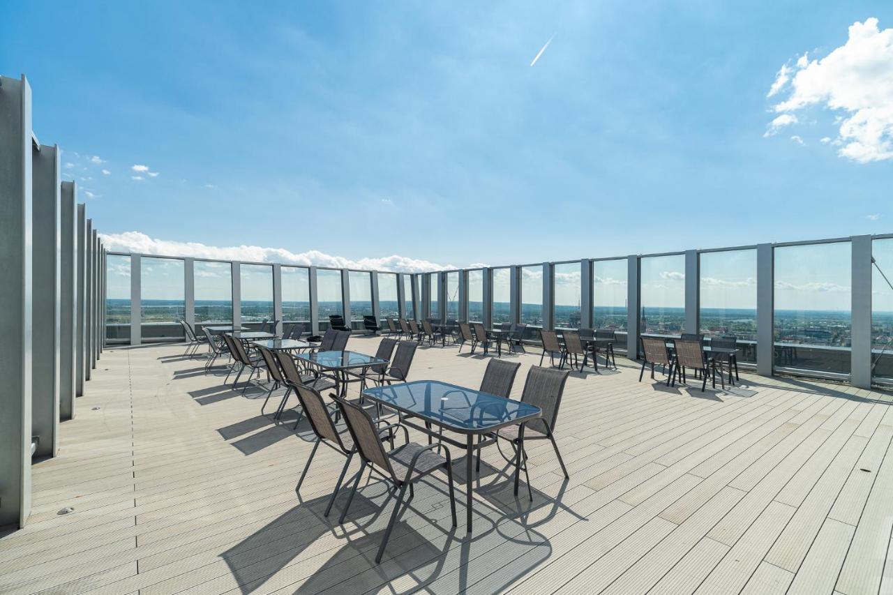 Comfy Apartments 4-5Th Floor Hanza Tower - Sauna & Pool Щецин Экстерьер фото