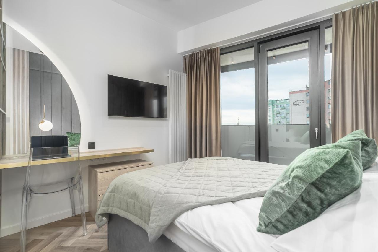 Comfy Apartments 4-5Th Floor Hanza Tower - Sauna & Pool Щецин Экстерьер фото